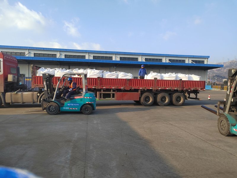 Chemsize fused silica delivery — export cargo packed and ready for international shipment