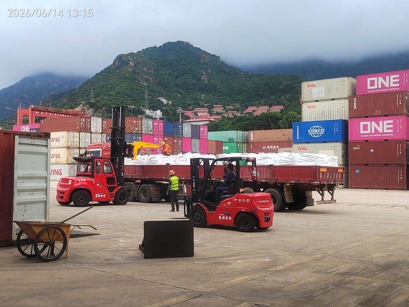 Chemsize fused silica export cargo — loaded and ready for delivery to the customer