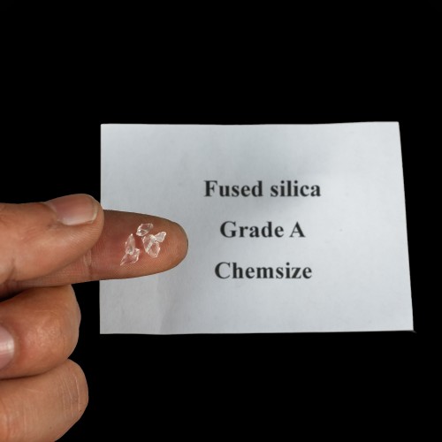Fused silica for precision casting