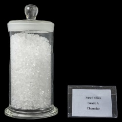 Fused silica for precision casting
